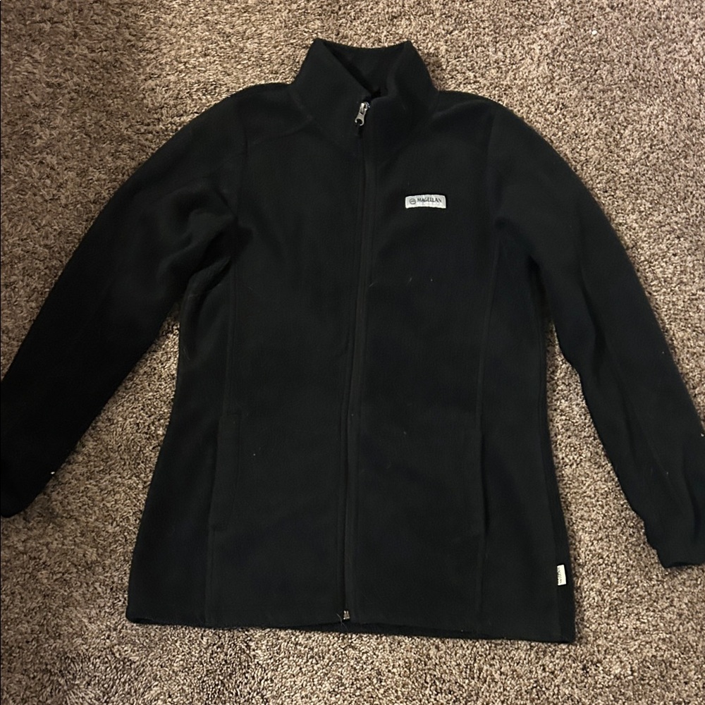 Magellan Outdoors Women's Black Fleece Ski Jacket